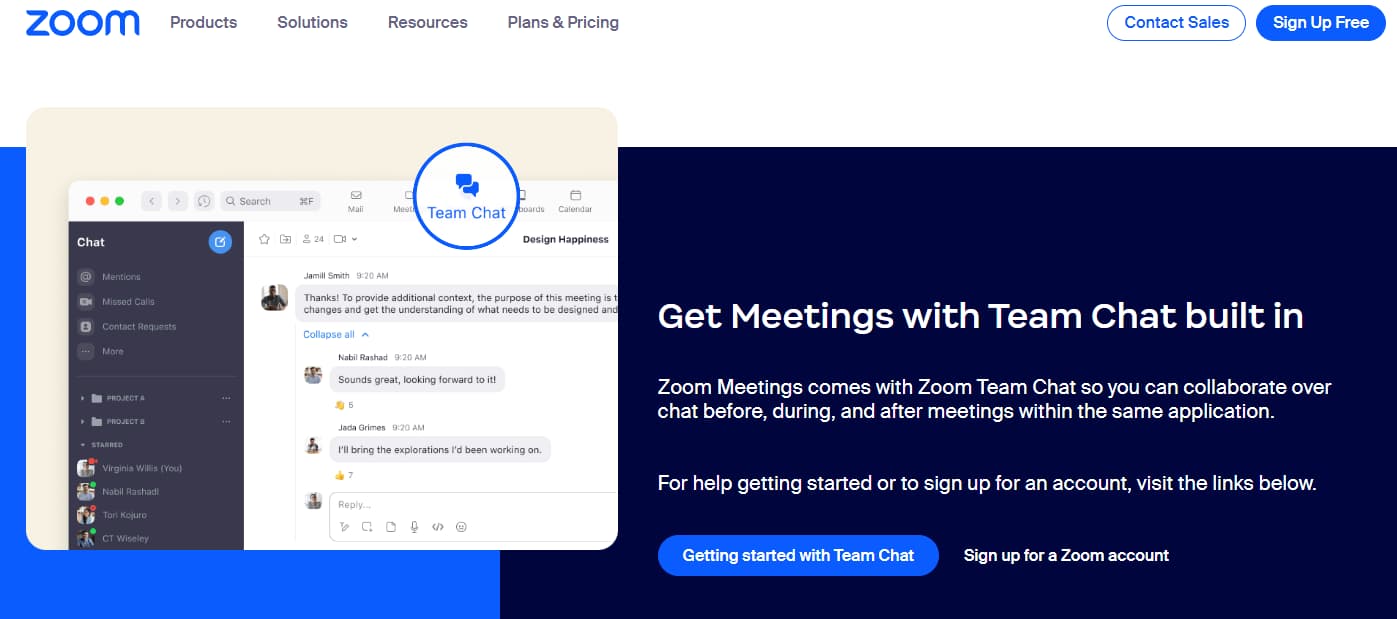 17 Best Online Collaboration Tools For Students in 2024 3 zoom with chat