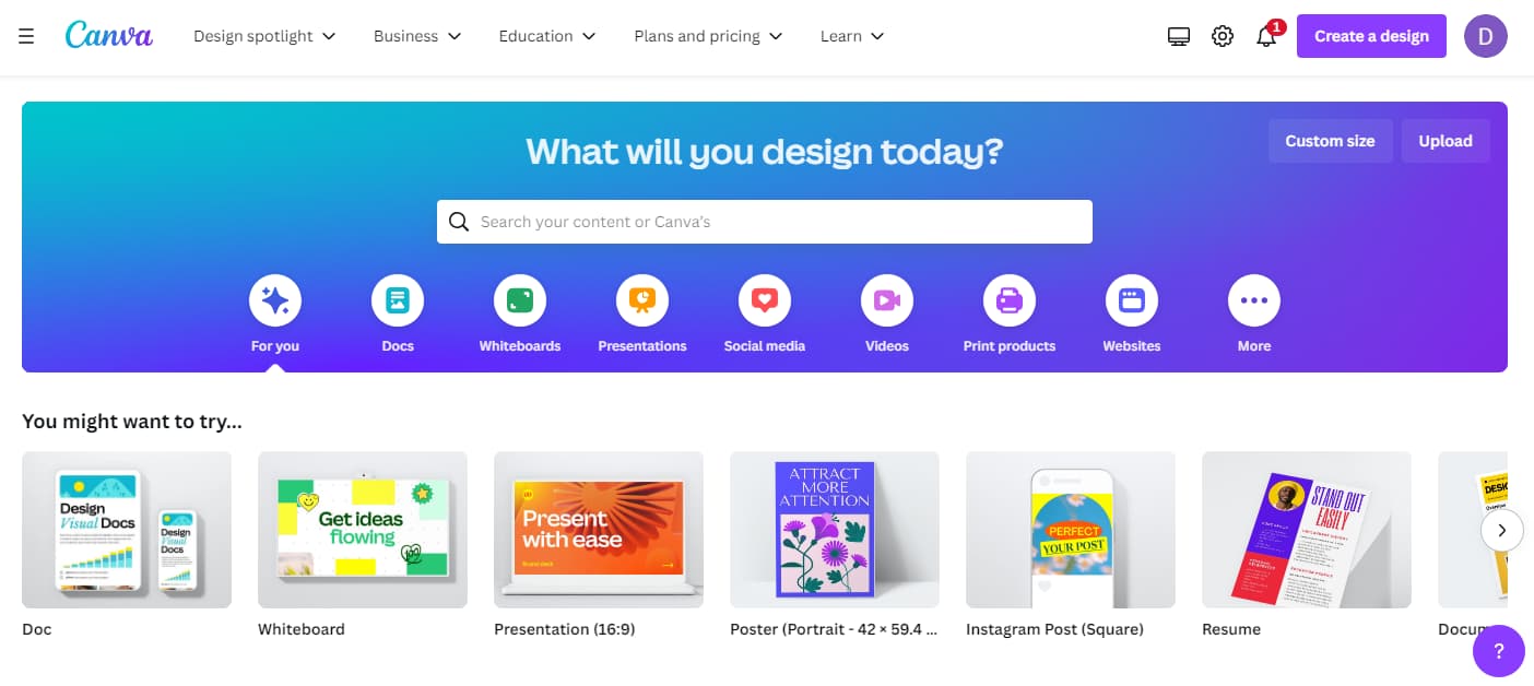 17 Best Online Collaboration Tools For Students in 2024 4 Canva Homepage Templates