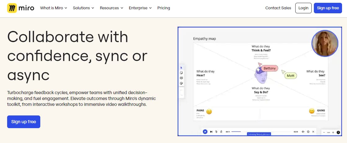 17 Best Online Collaboration Tools For Students in 2024 5 Miro Async Collaboration Tool