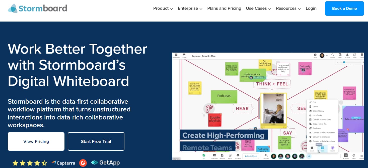 17 Best Online Collaboration Tools For Students in 2024 14 Stormboard Digital Whiteboard