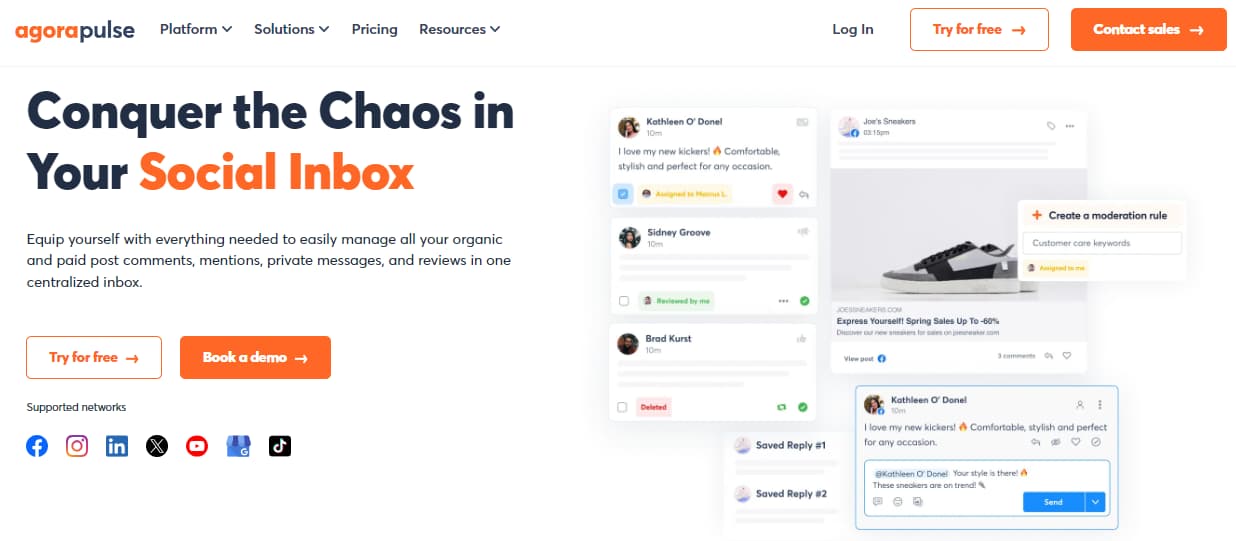 17 Best Content Marketing Software Platforms in 2024 17 AgoraPulse Social Media Manager