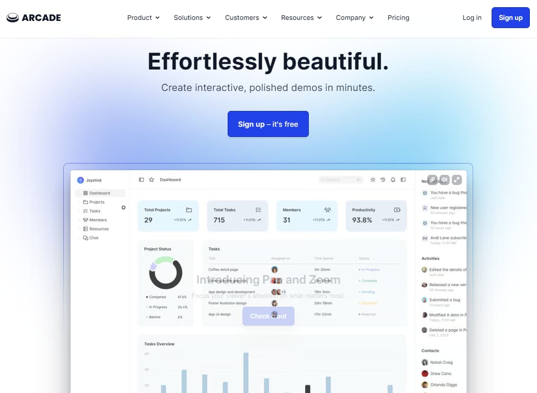 The 10 Best Interactive Demo Software Tools 7 Arcade Product Feature