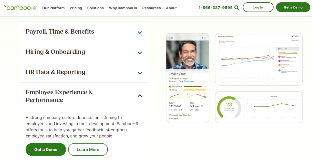 17 Best Employee Performance Review Software 4 BambooHR Complete HR Software