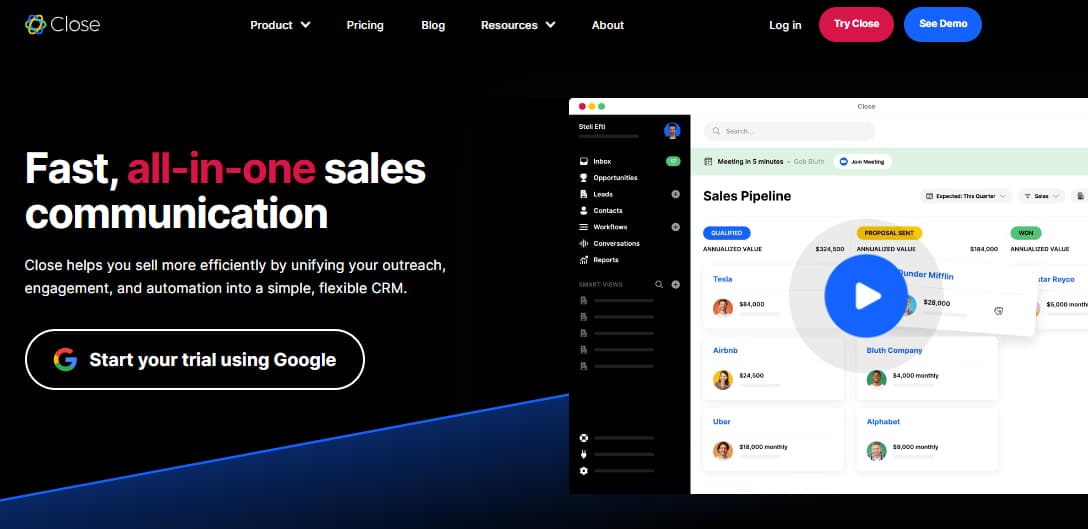 Top 21 Pipedrive Alternatives in 2024 13 Close Sales Communication