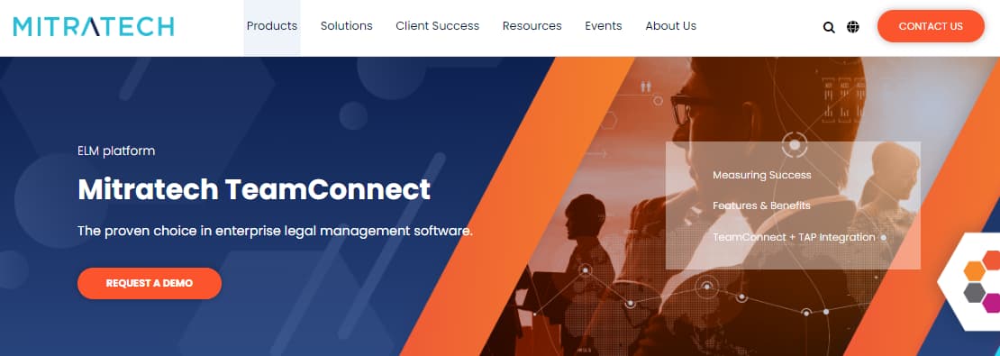 11 Best Legal Workflow Software For Law Firms To Stay Organized 7 TeamConnect by Mitratech