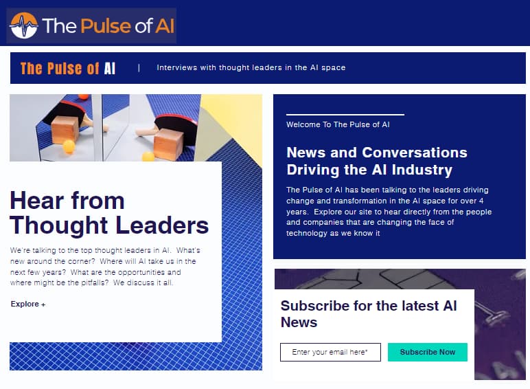 21 Best AI Podcasts To Learn About Artificial Intelligence In 2024 12 The Pulse of AI Podcast