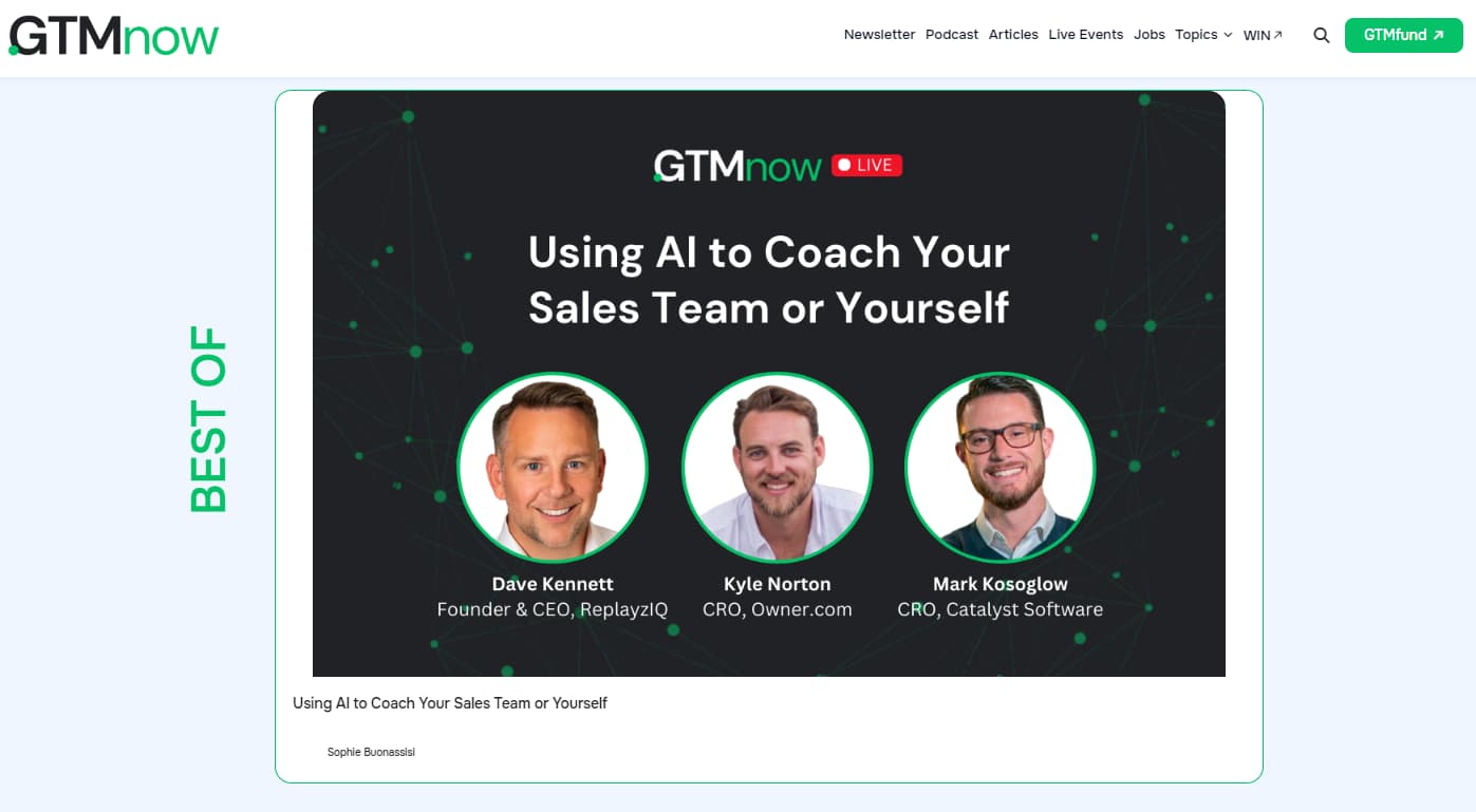 27 Best SaaS Blogs to Follow in 2024 for Industry Insights 3 GTMnow Podcasts